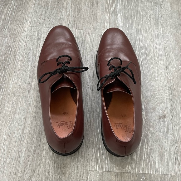 Allen Edmonds Yale Derby Leather Shoes Size 11 - Picture 5 of 6